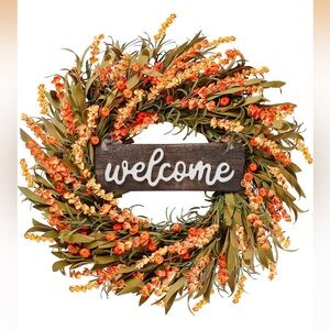 Artificial 22" Fall Wreath
